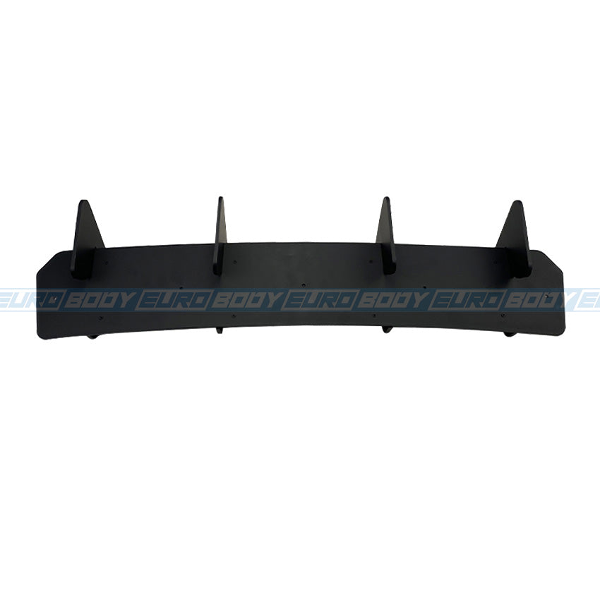 Euro Design Rear Diffuser (Gloss Black) for 17-20 Volkswagen Golf GTI MK7.5