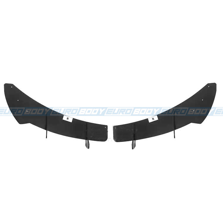 Euro Design Rear Diffuser (Gloss Black) for 09-13 Volkswagen Golf R MK6