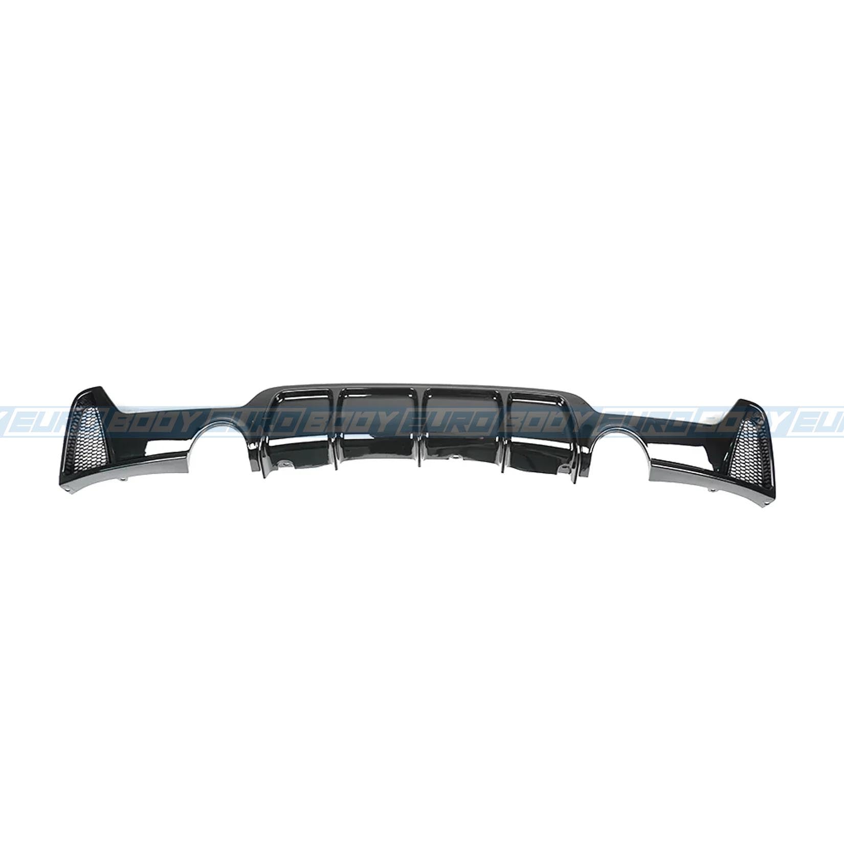 M-Performance Style Rear Diffuser (Gloss Black) for 12-18 BMW 4 Series F32 (M-Sport)