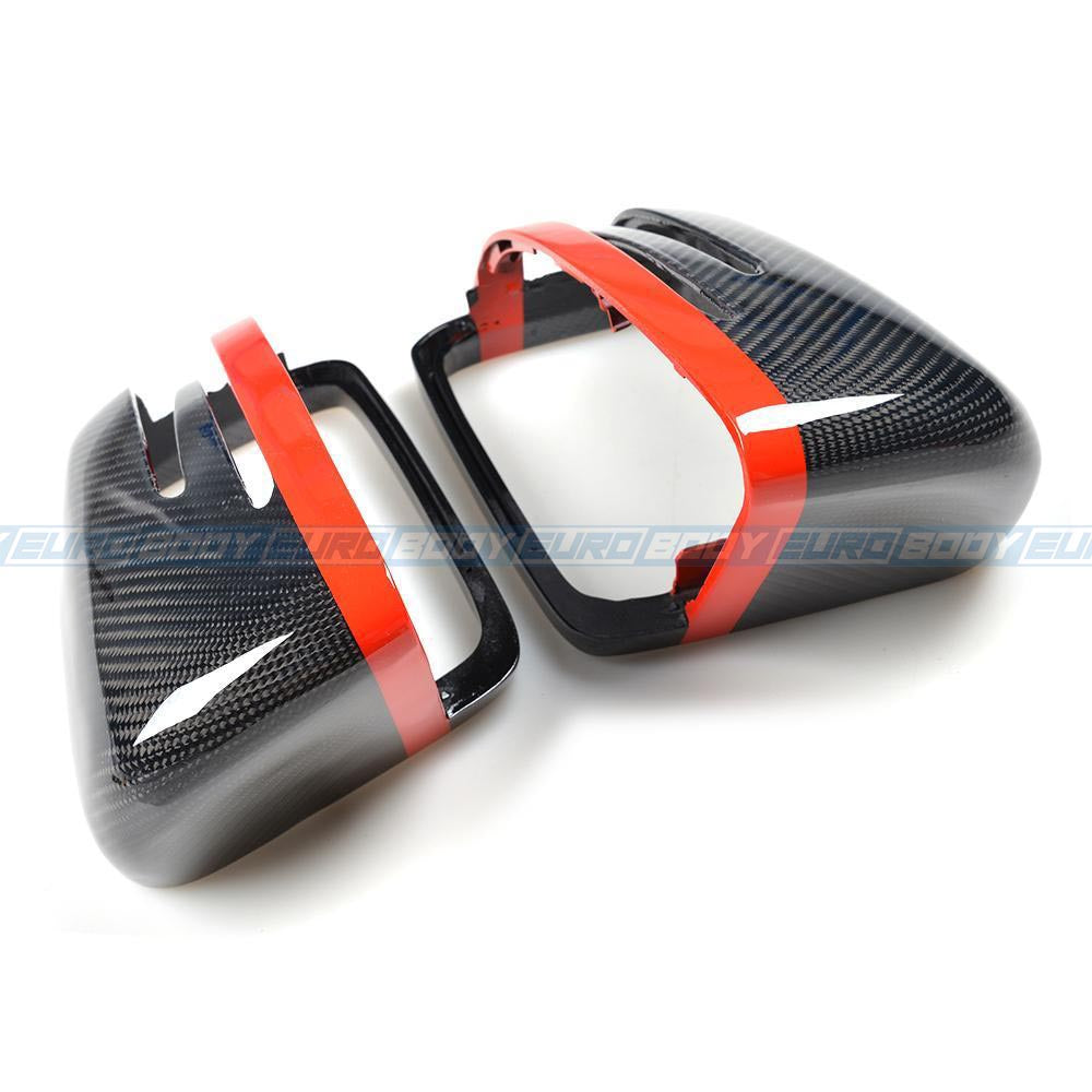 Euro Design Mirror Caps (Carbon Fibre) (Replacement) for Mercedes-Benz W204/W212/W246/W218/W176/C117