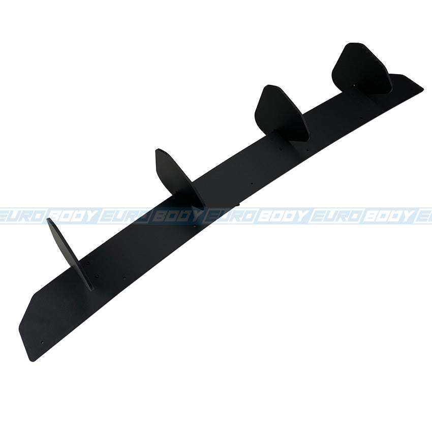 Euro Design Rear Diffuser (Gloss Black) for 21+ Volkswagen Golf TSI/GTI/R-Line MK8