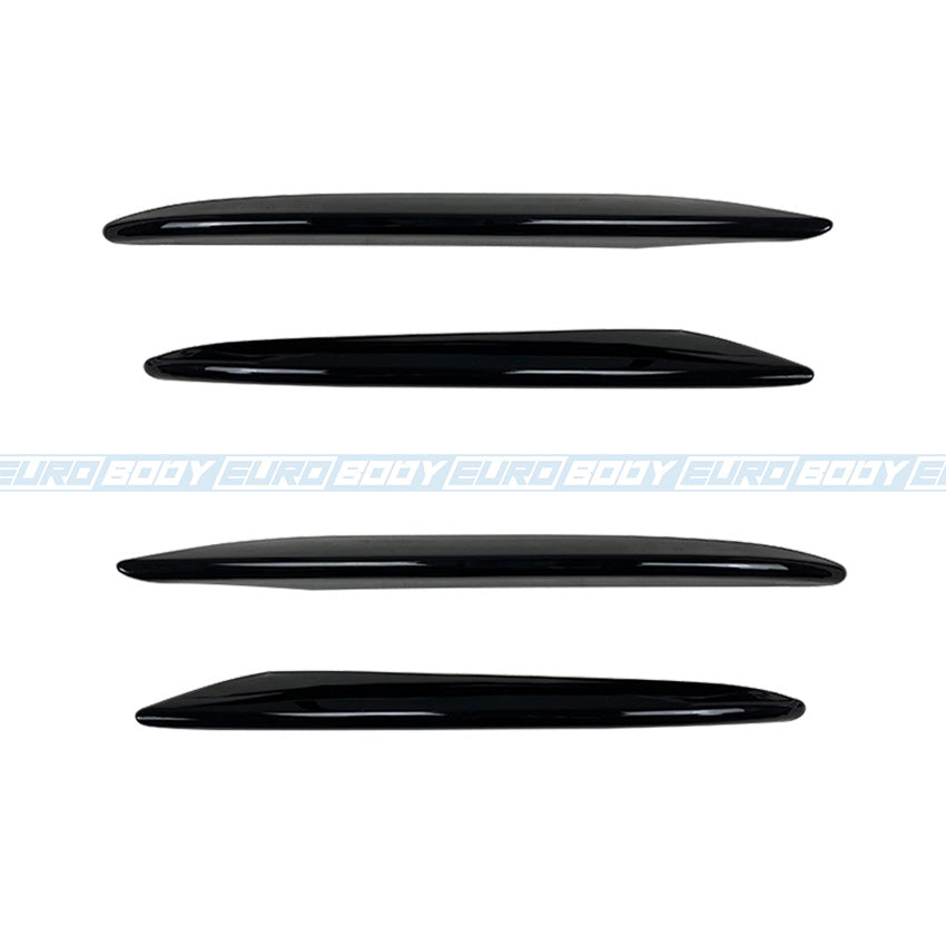 Euro Design Grill Canards (Gloss Black) for 16-20 Mercedes-Benz E-Class (AMG/AMG-Line) W213/C238