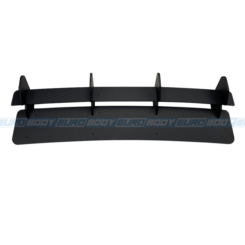 Euro Design Rear Diffuser (Gloss Black) for 17-20 Volkswagen Golf R MK7.5