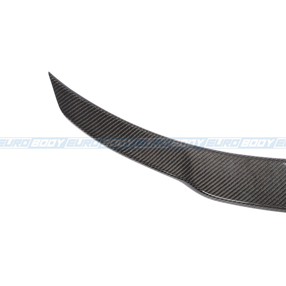 Euro Design Mid Rise Lip Spoiler (Carbon Fibre) for 13-18 Mercedes-Benz CLA-Class C117