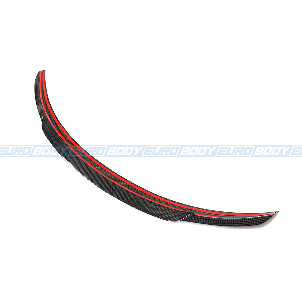 Euro Design Mid Rise Lip Spoiler (Carbon Fibre) for 13-18 Mercedes-Benz CLA-Class C117