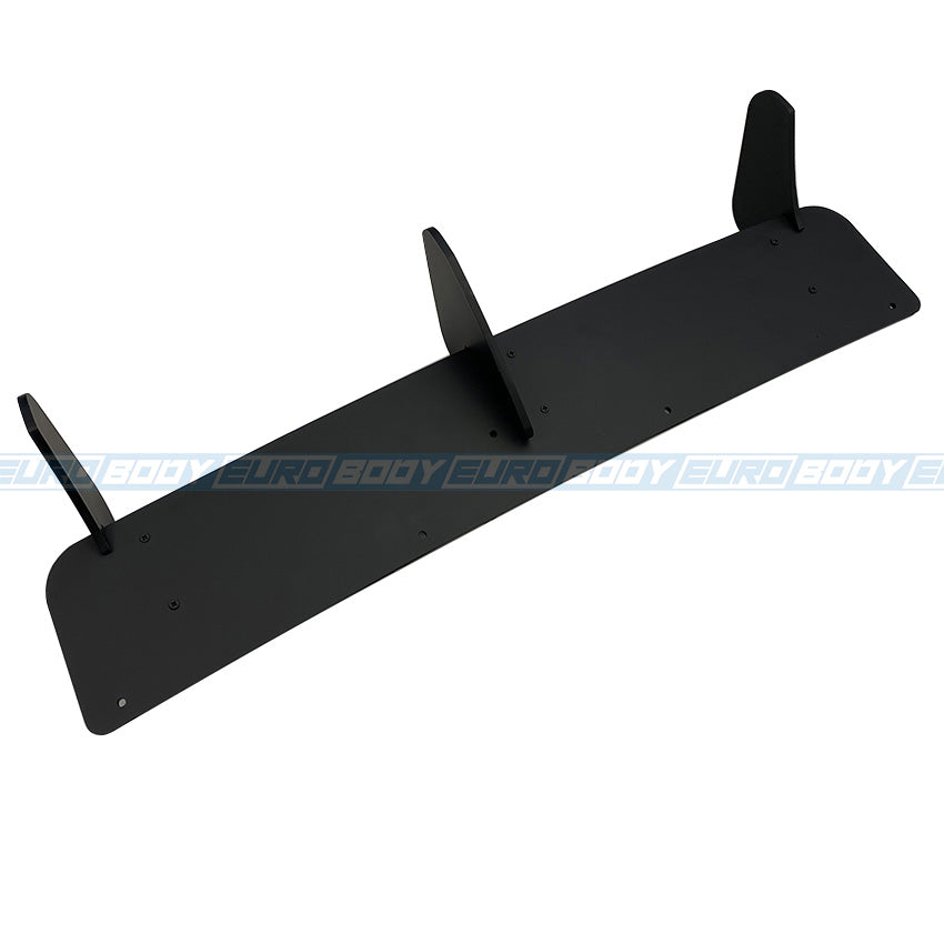 Euro Design Rear Diffuser (Gloss Black) for 13-16 Volkswagen Golf R MK7