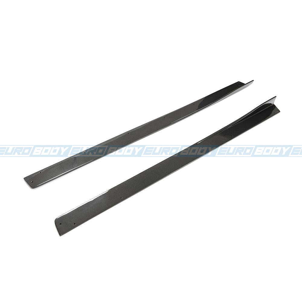 3D Style Side Skirts (Carbon Fibre) for 14-19 BMW M3/M4 F80/F82