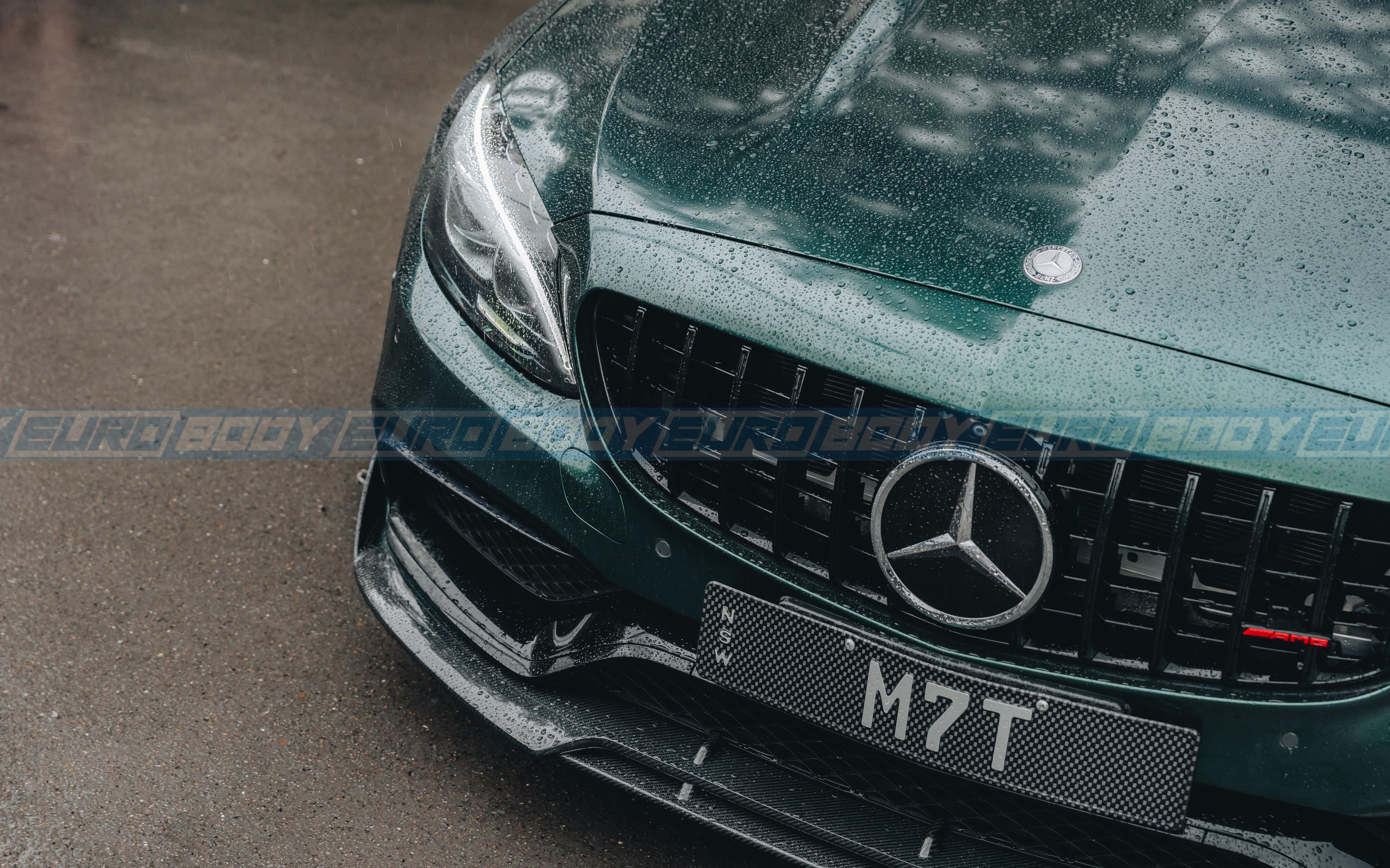 AMG Style Panamericana Front Grill for 15-21 Mercedes-Benz C63S (Sedan/Coupe) W205/C205