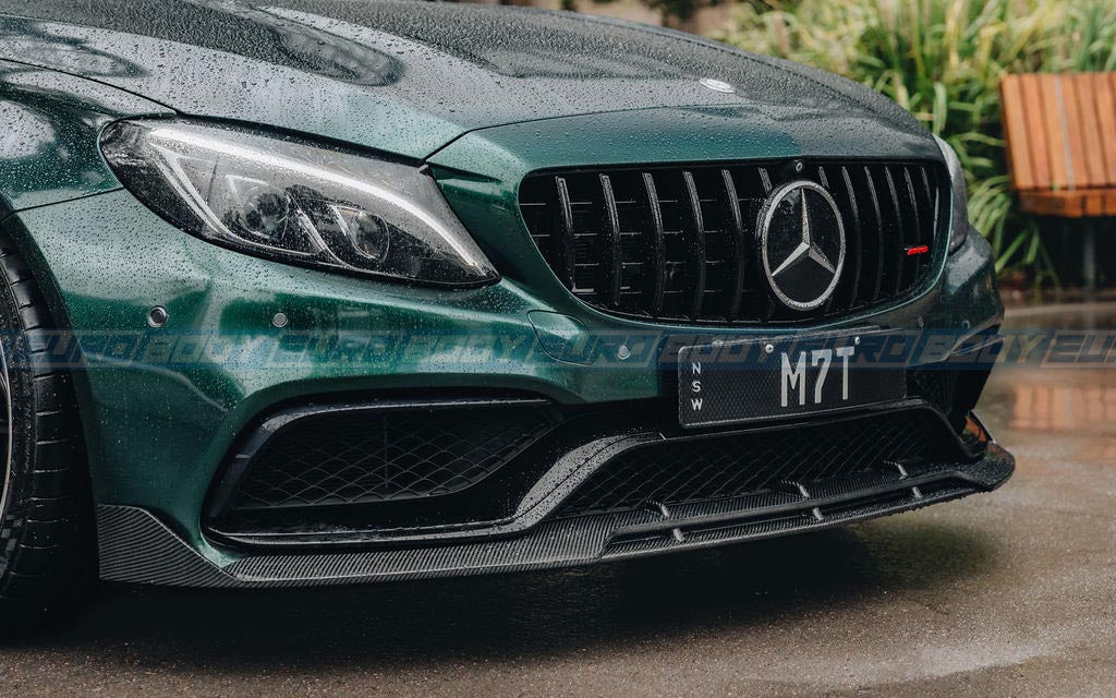 AMG Style Panamericana Front Grill for 15-21 Mercedes-Benz C63S (Sedan/Coupe) W205/C205