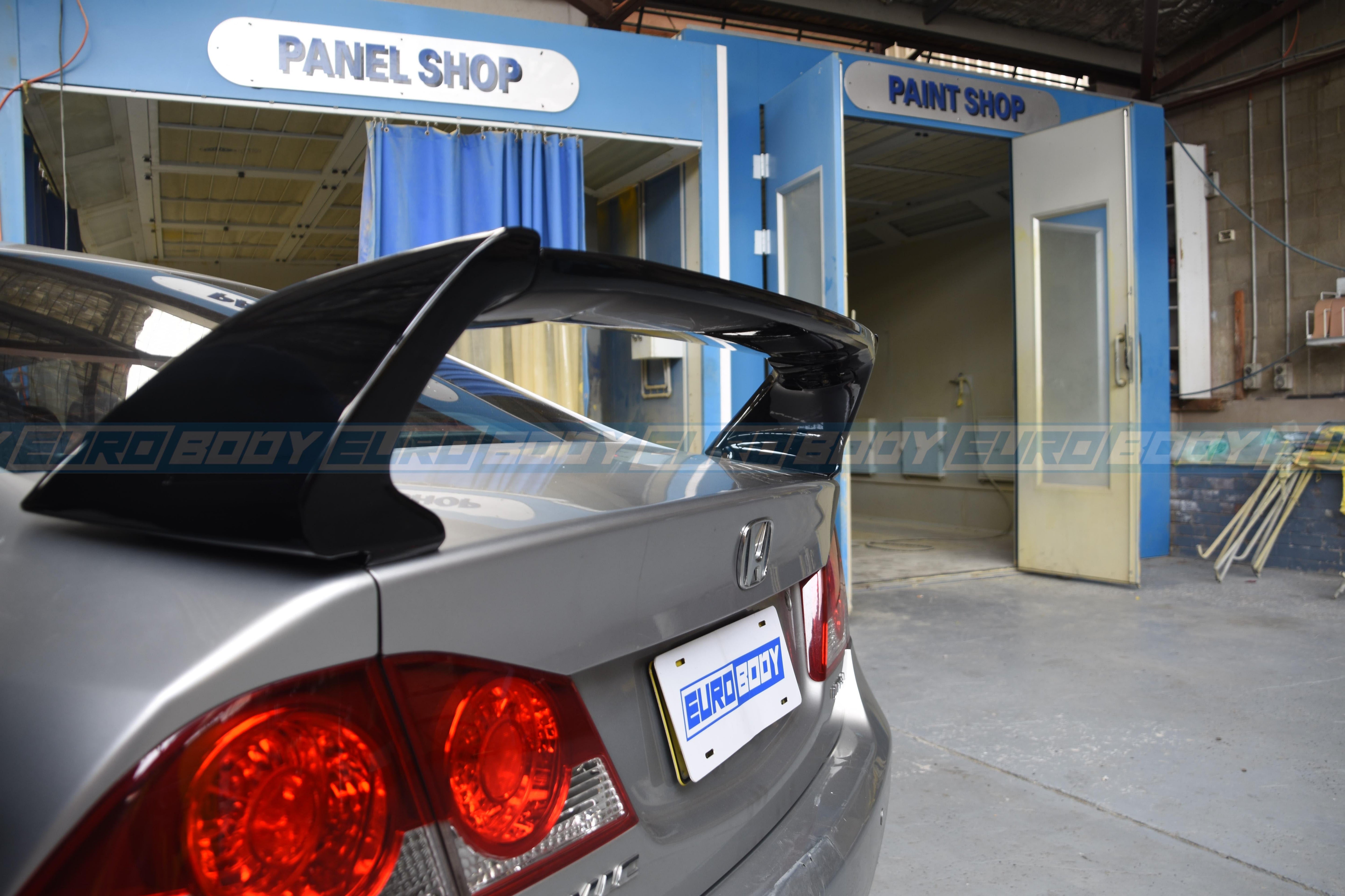 FD2R Style Rear Spoiler (Gloss Black) for 06-11 Honda Civic 8th Gen