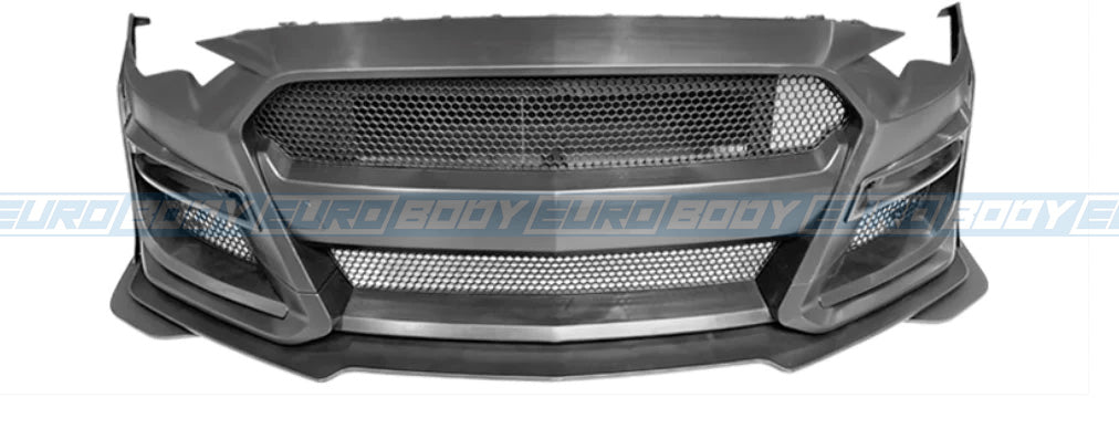 GT500 Style Front Bumper for 18-23 Ford Mustang FN