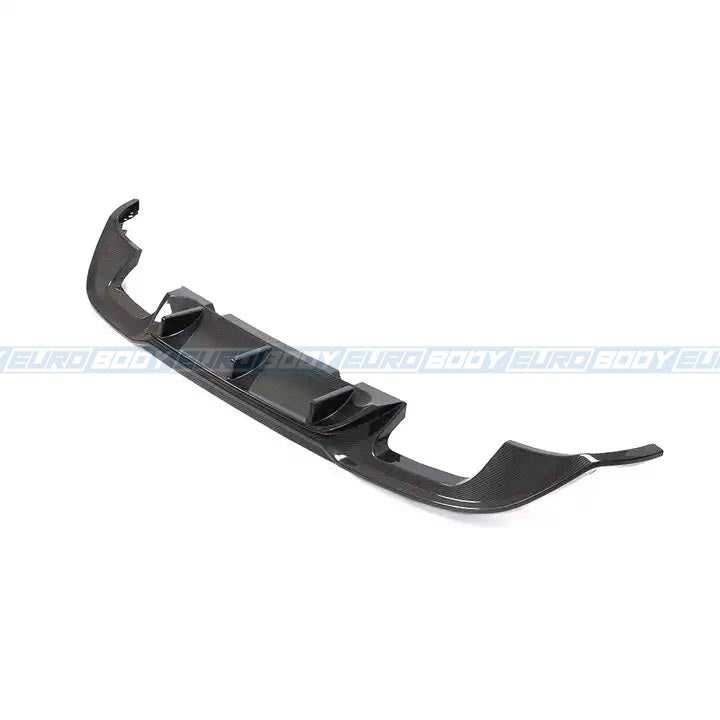 Euro Design Rear Diffuser (Carbon Fibre) for 17-19 Volkswagen Golf GTI MK7.5