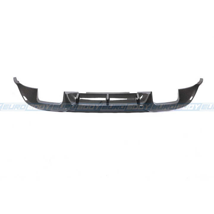 Euro Design Rear Diffuser (Carbon Fibre) for 17-19 Volkswagen Golf GTI MK7.5