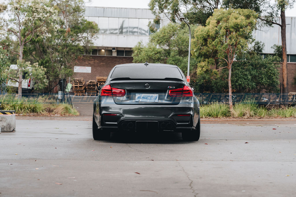 CS Style Lip Spoiler (Carbon Fibre) for 13-18 BMW 3 Series F30/F80