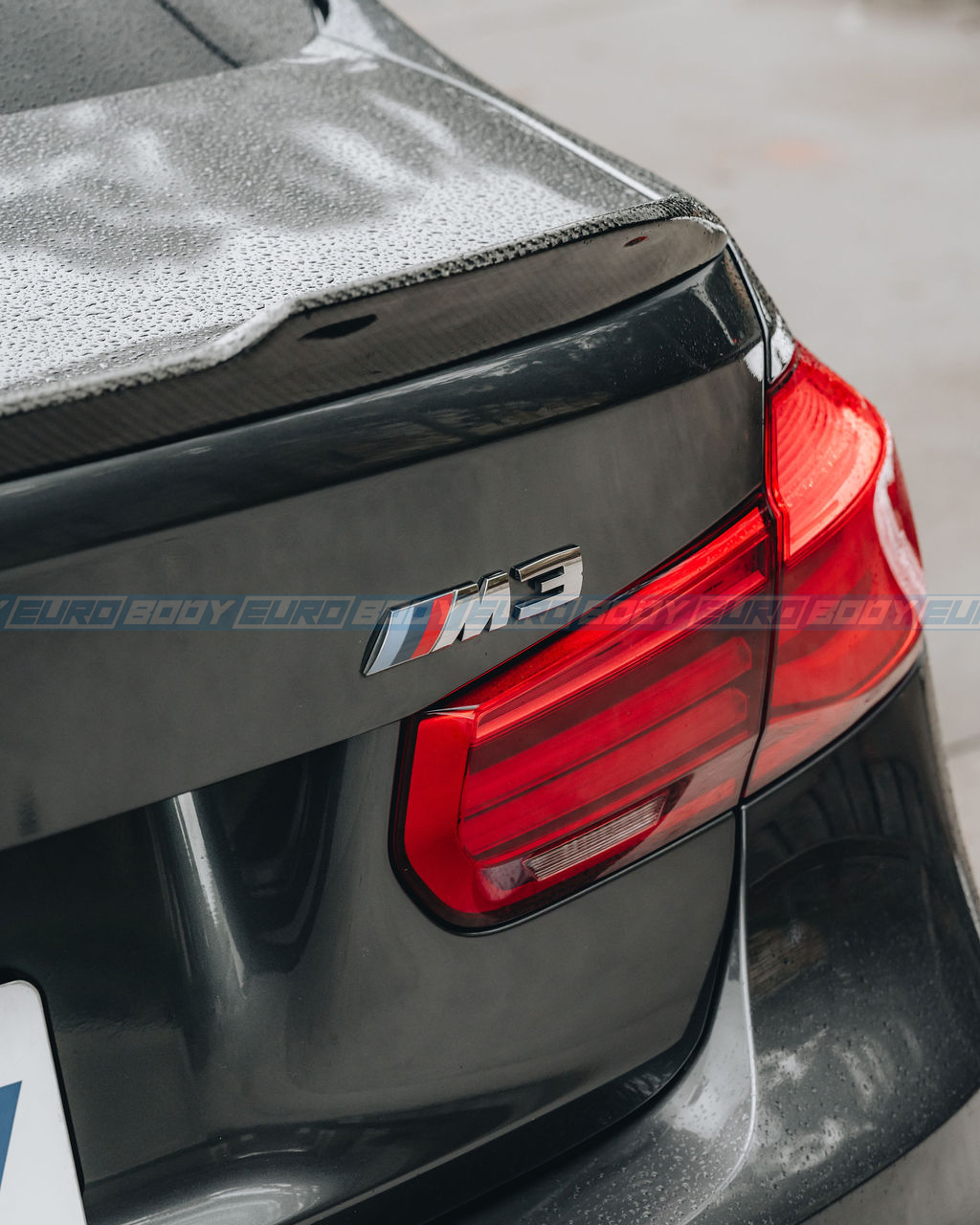 CS Style Lip Spoiler (Carbon Fibre) for 13-18 BMW 3 Series F30/F80