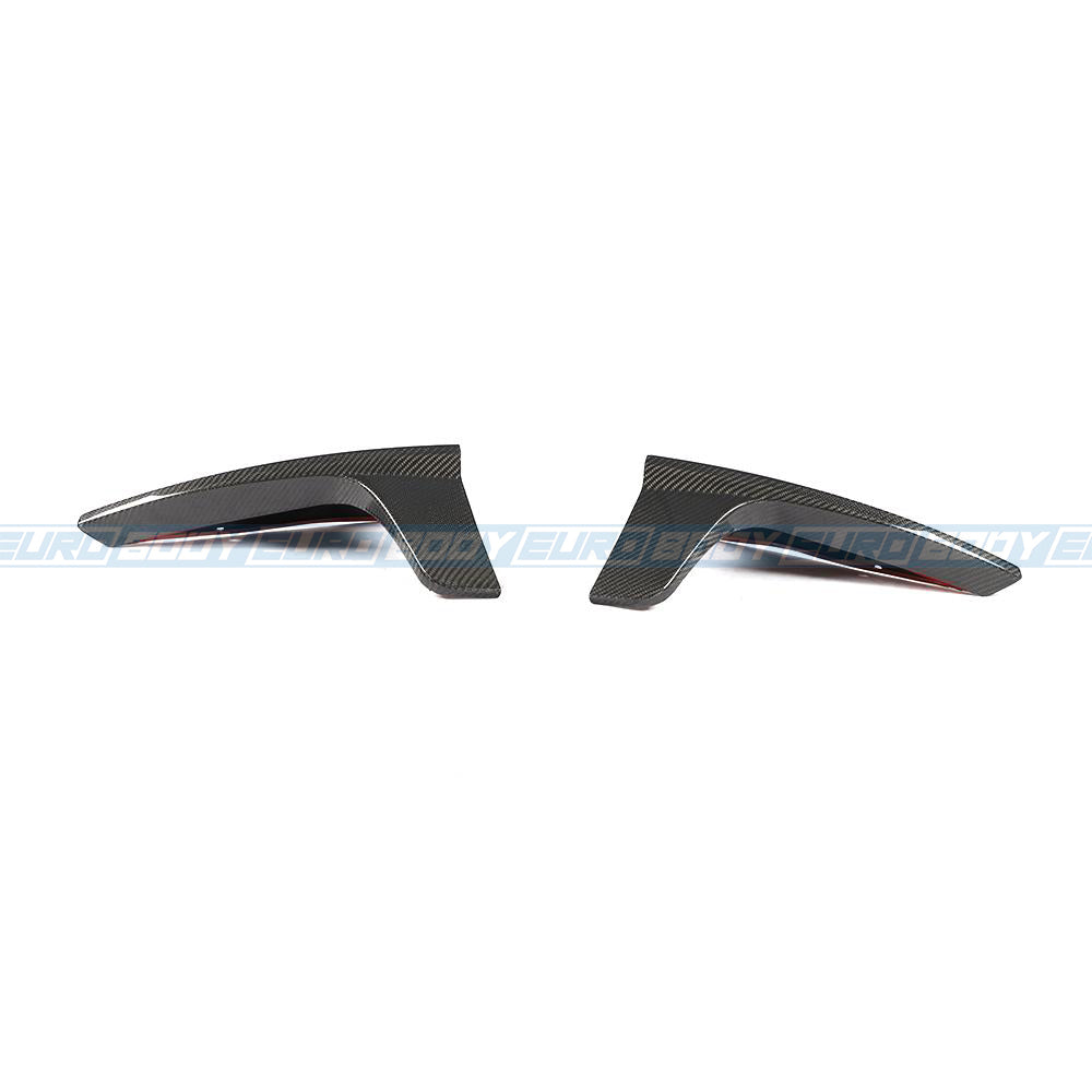 Euro Design Rear Splitter (Carbon Fibre) for 19-23 Tesla Model 3