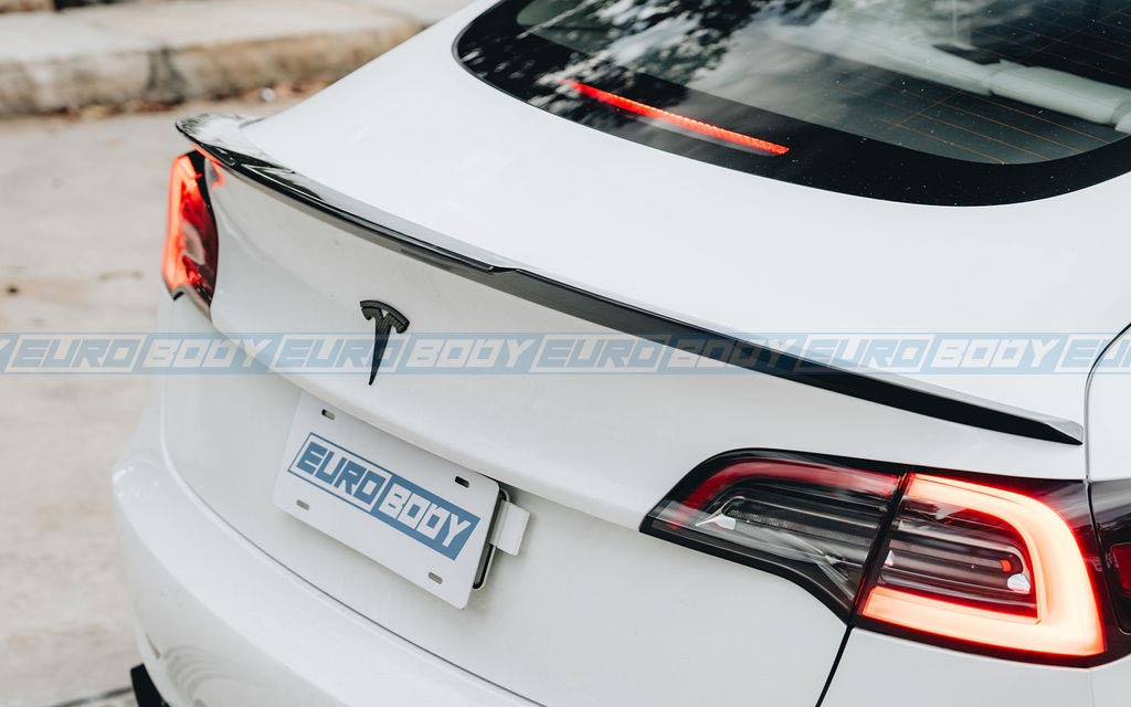 M4 Style Lip Spoiler (Gloss Black) for 19+ Tesla Model 3