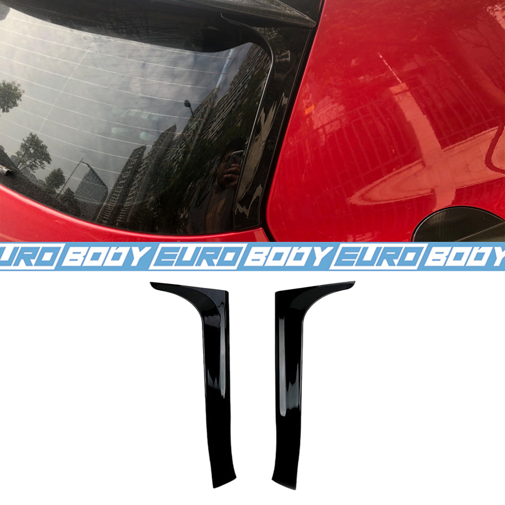 Rear Window Side Spoiler (Gloss Black) for 08-12 Volkswagen Golf MK6