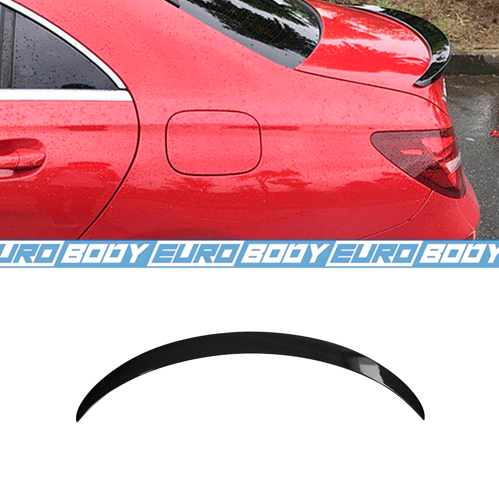 Euro Design Lip Spoiler (Gloss Black) for 13-18 Mercedes-Benz CLA-Class C117