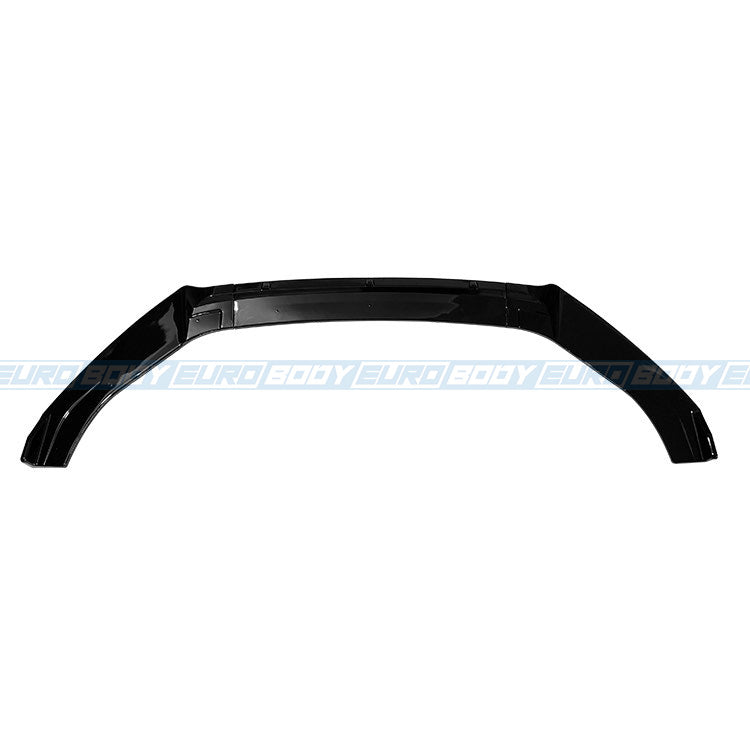 Euro Design 3 Piece Front Lip (Gloss Black) for 17-20 Volkswagen Golf GTI/R-Line/R MK7/7.5