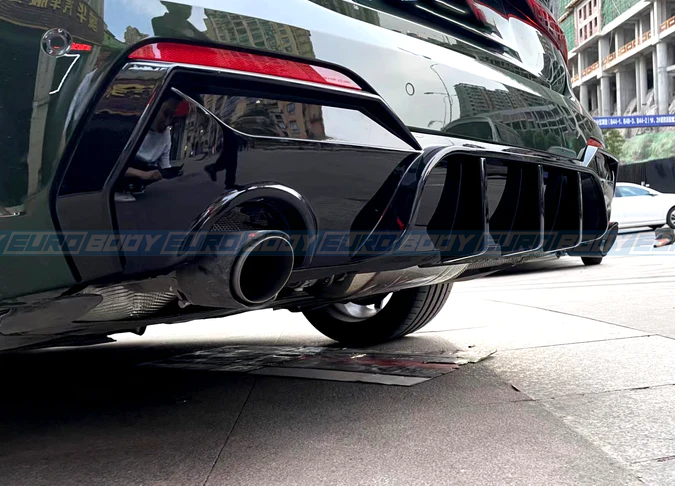 M-Performance Style Rear Diffuser (Gloss Black) for 20+ BMW 4 Series G22 (M-Sport)