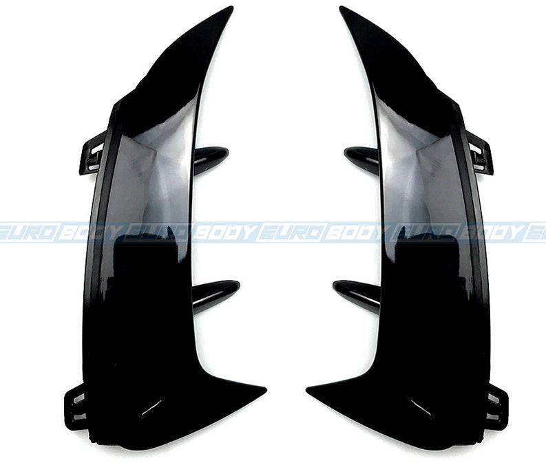 AMG Style Rear Vent Canards (Gloss Black) for 19+ Mercedes-Benz A-Class (AMG/AMG-Line) W177/V177