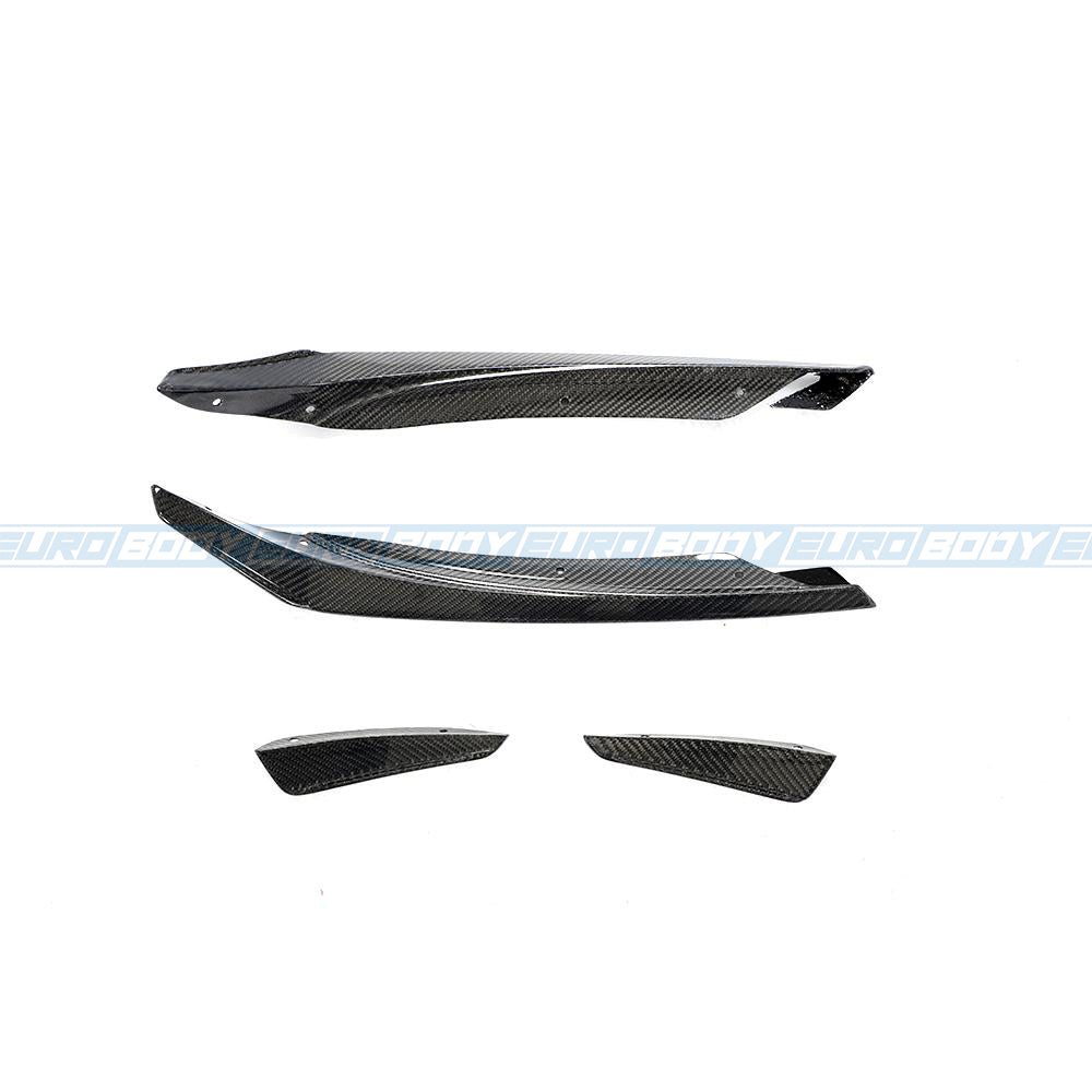 AMG Style Front Trims (Carbon Fibre) for 16-18 Mercedes-Benz A-Class (AMG/AMG-Line) W176