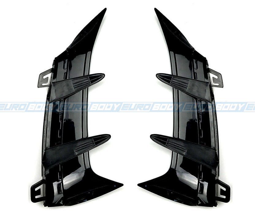 AMG Style Rear Vent Canards (Gloss Black) for 19+ Mercedes-Benz A-Class (AMG/AMG-Line) W177/V177