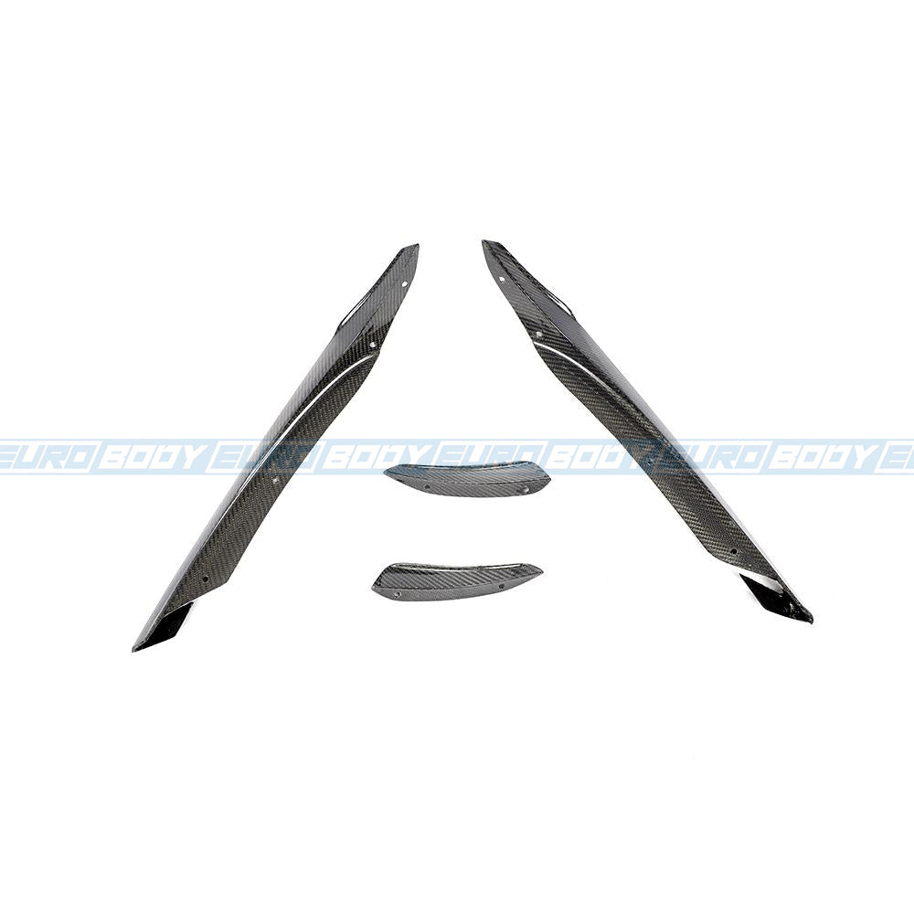 AMG Style Front Trims (Carbon Fibre) for 16-18 Mercedes-Benz A-Class (AMG/AMG-Line) W176