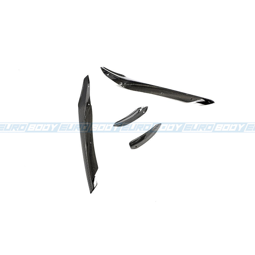 AMG Style Front Trims (Carbon Fibre) for 16-18 Mercedes-Benz A-Class (AMG/AMG-Line) W176