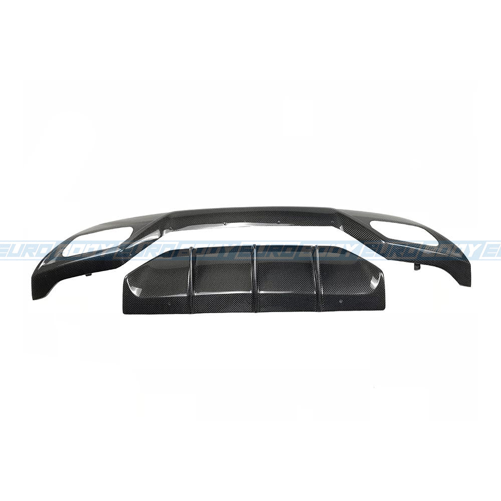 VRS Style Rear Diffuser (Carbon Fibre) for 13-18 Mercedes-Benz A-Class (AMG/AMG-Line) W176