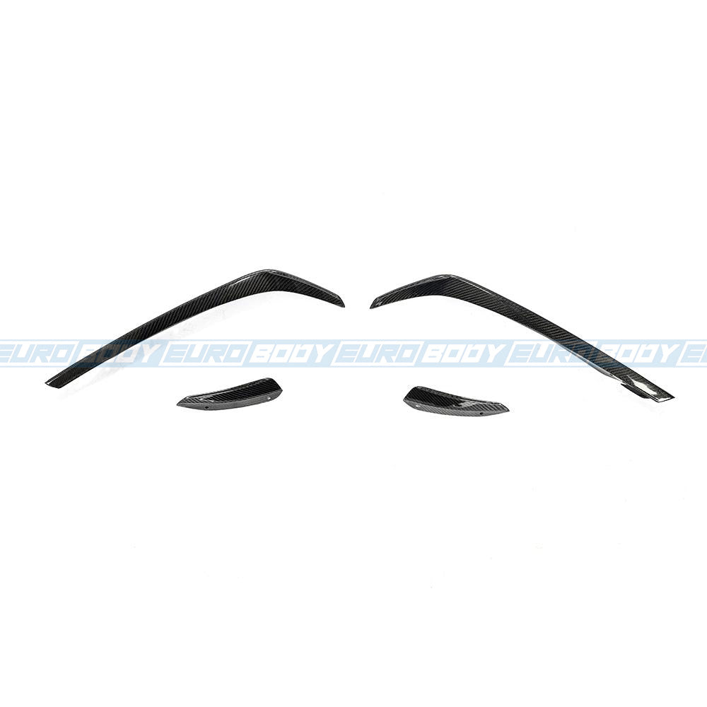 AMG Style Front Trims (Carbon Fibre) for 16-18 Mercedes-Benz A-Class (AMG/AMG-Line) W176