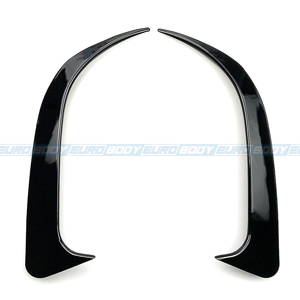 AMG Style Rear Canards (Gloss Black) for 15-21 Mercedes-Benz C-Class (AMG/AMG-Line) W205/C205