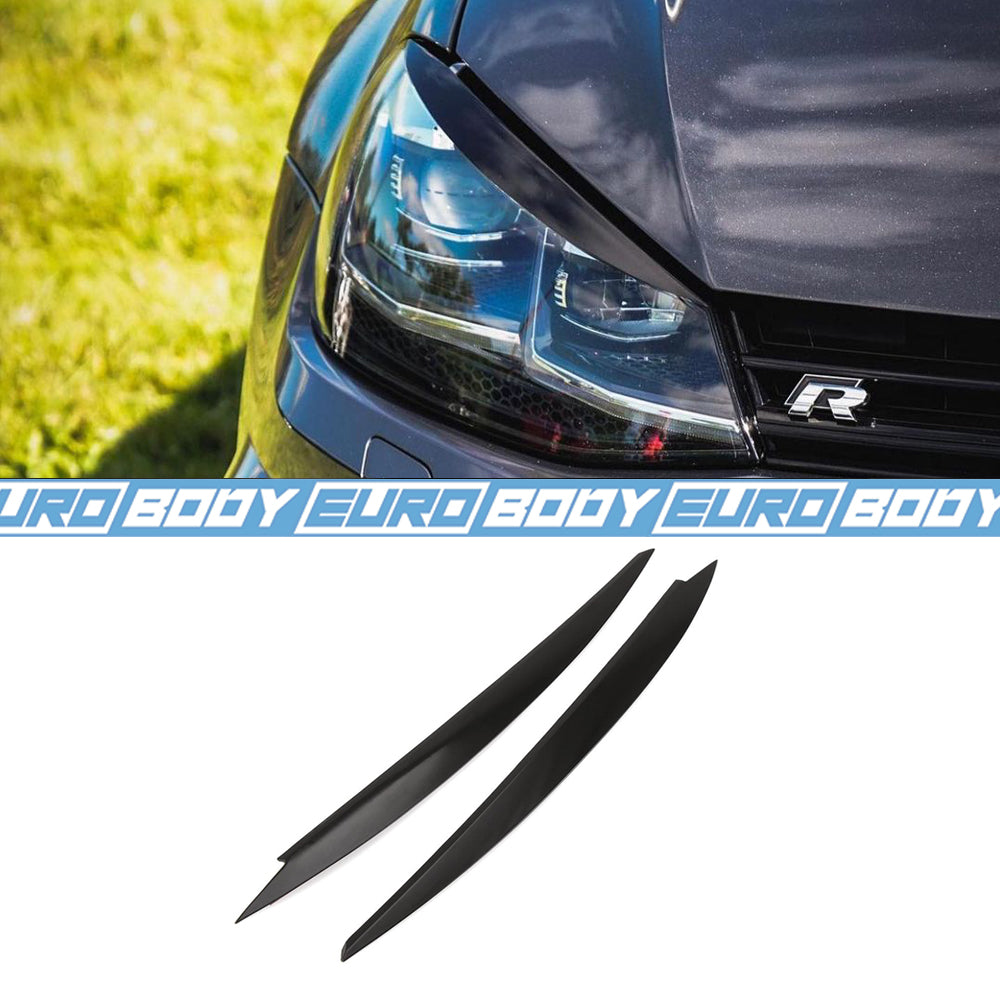 Light Brow (Gloss Black) for 12-20 Volkswagen Golf MK7/7.5