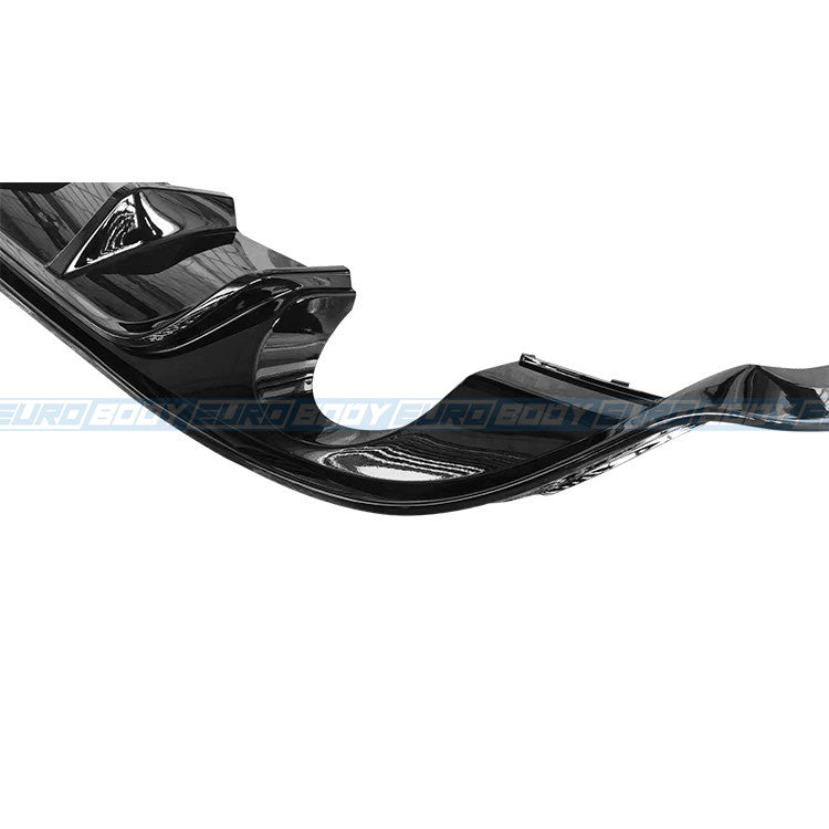 TCR Style Rear Diffuser (Gloss Black) for 17-20 Volkswagen Golf MK7.5