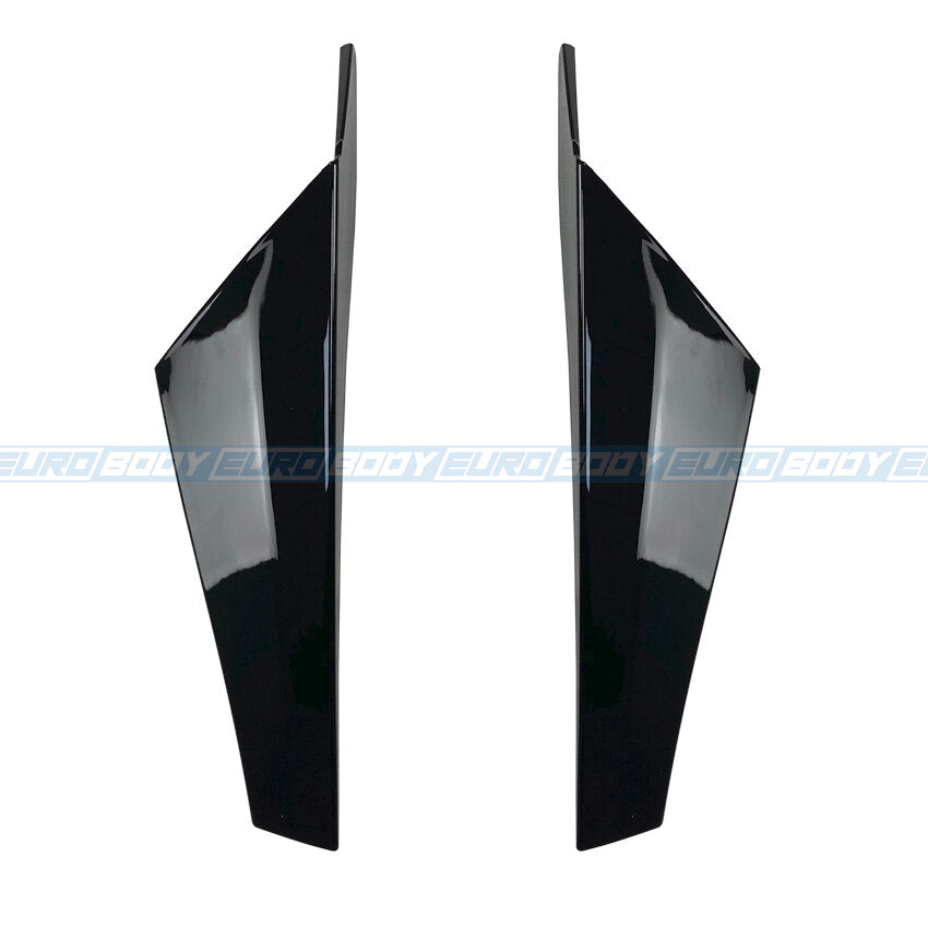 Rear Window Side Spoiler (Gloss Black) for 21+ Volkswagen Golf MK8