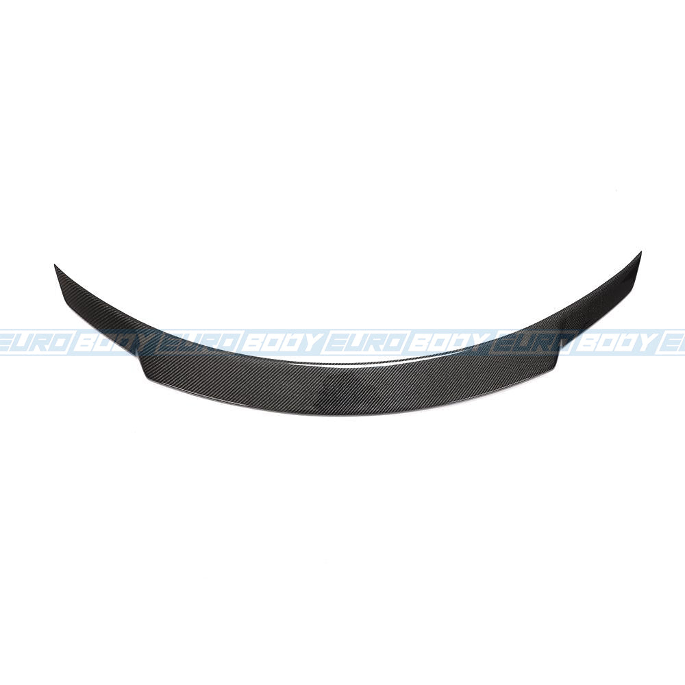 Euro Design High Rise Lip Spoiler (Carbon Fibre) for 13-18 Mercedes-Benz CLA-Class C117