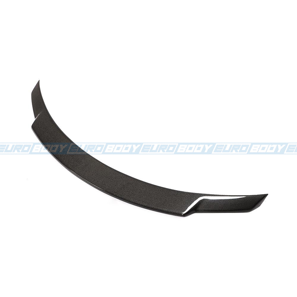 Euro Design High Rise Lip Spoiler (Carbon Fibre) for 13-18 Mercedes-Benz CLA-Class C117