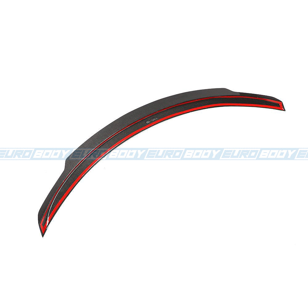 Euro Design High Rise Lip Spoiler (Carbon Fibre) for 13-18 Mercedes-Benz CLA-Class C117