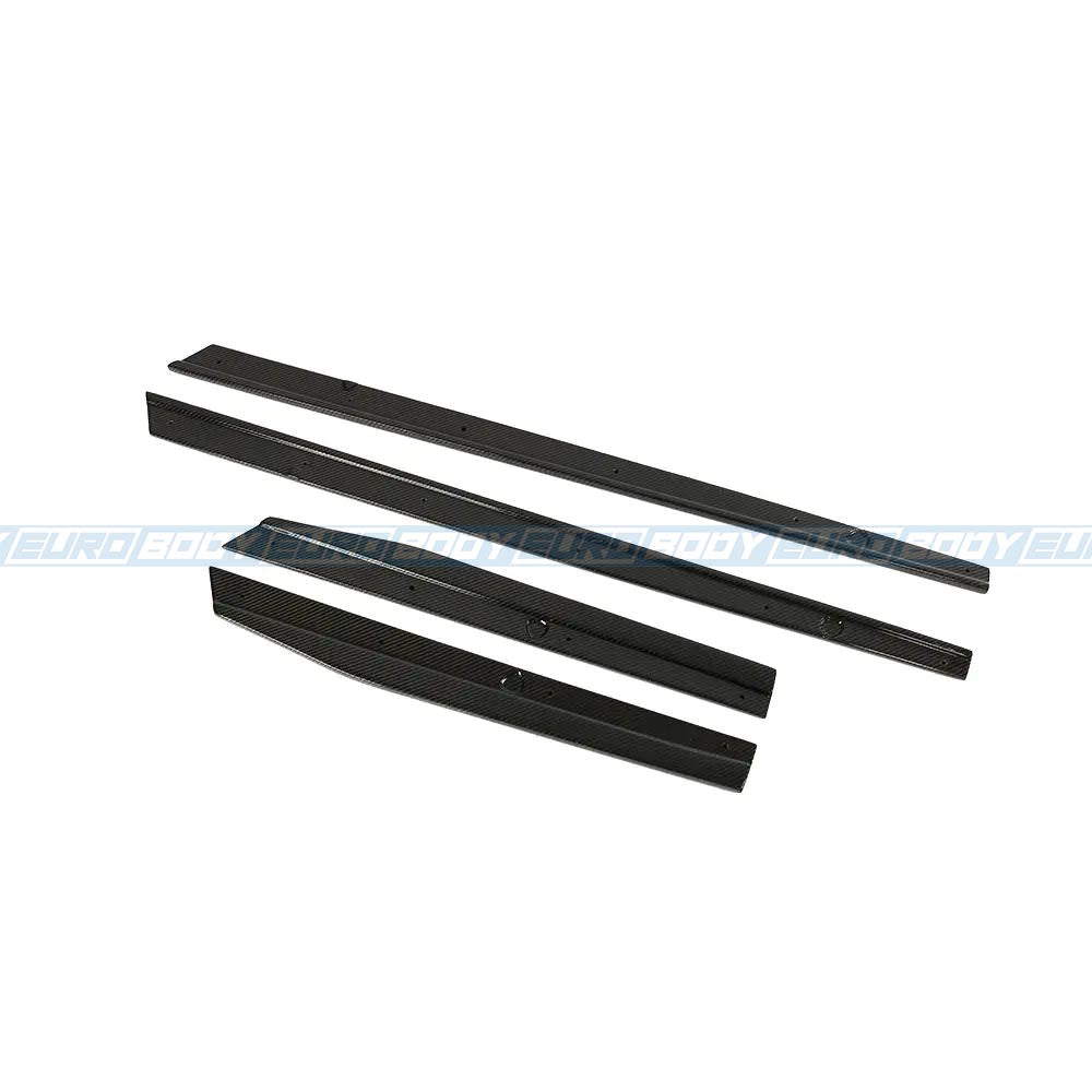 Euro Design Side Skirts (Carbon Fibre) for 14-19 Volkswagen Golf MK7/7.5