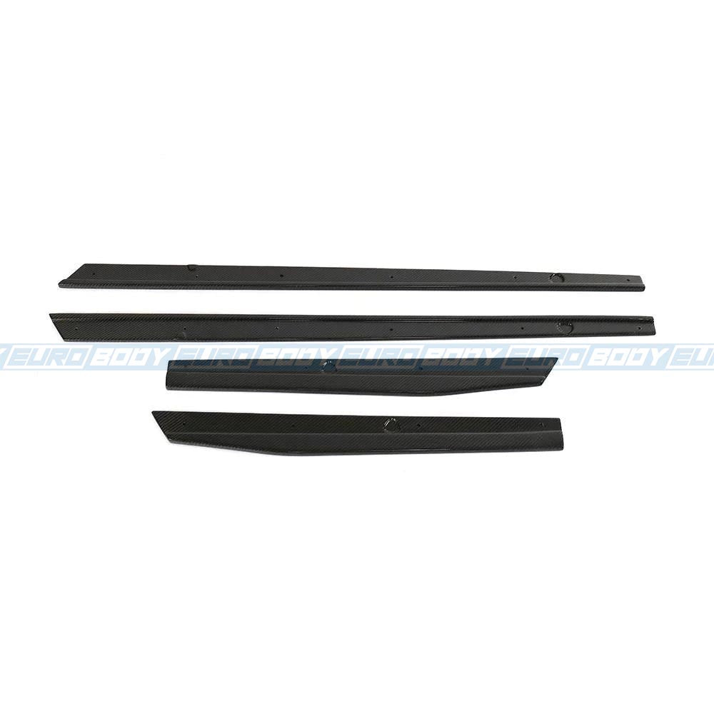 Euro Design Side Skirts (Carbon Fibre) for 14-19 Volkswagen Golf MK7/7.5