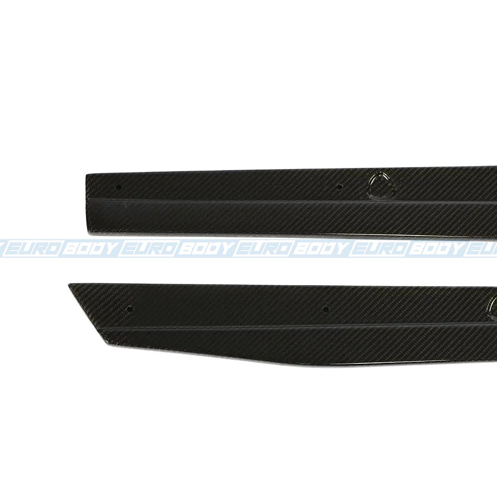 Euro Design Side Skirts (Carbon Fibre) for 14-19 Volkswagen Golf MK7/7.5