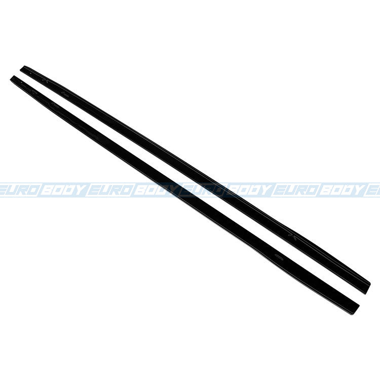 GTI Style Side Skirts (Attachment) (Gloss Black) for 21+ Volkswagen Golf TSI/GTI MK8