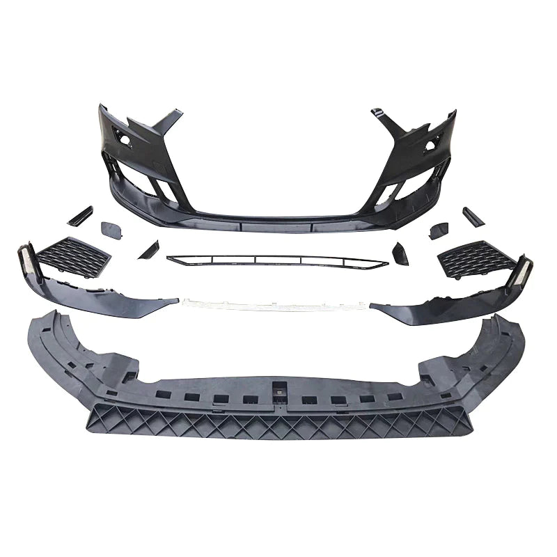 RS Style Front Bumper for 17-20 Audi A3/S3 (Sedan/Hatch) 8V