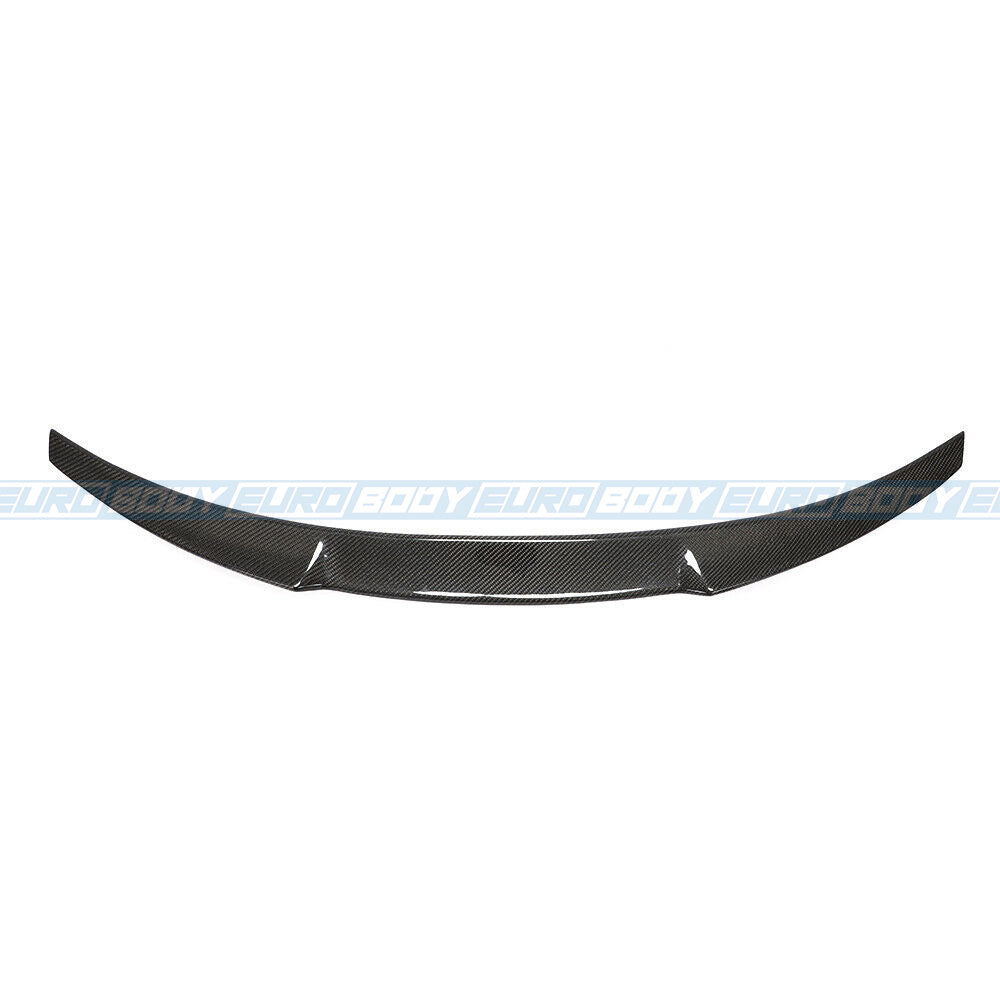 Euro Design V-Style Lip Spoiler (Carbon Fibre) for 19+ Mercedes-Benz CLA-Class C118