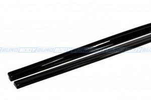 Euro Design Side Skirts (Gloss Black) for 11-19 BMW 1 Series F20